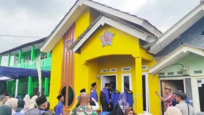 Kurang Dari 100 Hari, Pemuda Shiddiqiyyah, Bangun 2 Unit Rumah Layak Huni Di Tasikmalaya