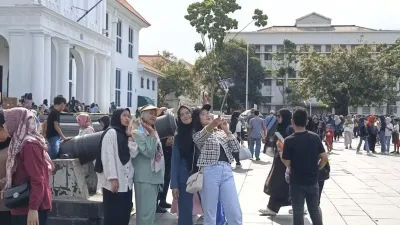 Syuting Lisa BLACKPINK Ubah Wajah Kota Tua, Pedagang Dapat Kompensasi