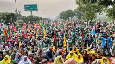 Tangis dan Perlawanan Buruh India di Tengah Mogok Nasional Bharat Bandh
