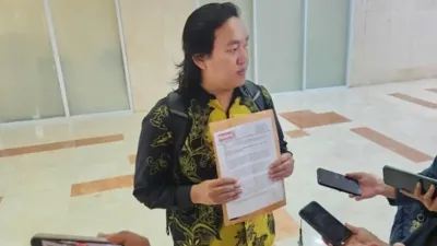 Andrie Yunus Tetap Tegar Usai Disiram Air Keras