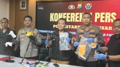 Pelaku Mabuk Tebas Istri dan Ipar di Makassar, Satu Tewas