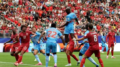 Hasil Portugal vs RD Kongo Imbang 1-1 di Grup K