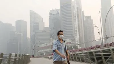 Kabut Asap Singapura Kepung Warga, Wong Ancam Perusahaan