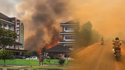 Karhutla Kalimantan Selatan Kepung Kampus, Warga Berjuang