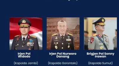 Rotasi Kapolda: Roy Hardi Pimpin Jateng, 19 Daerah Berganti