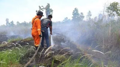 Tanggap Darurat Karhutla Banjar Didesak, Relawan Minim Alat