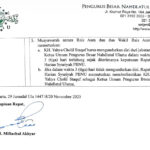 Tangkapan layar Surat Keputusan Rois Syuriah PBNU. - Istimewa