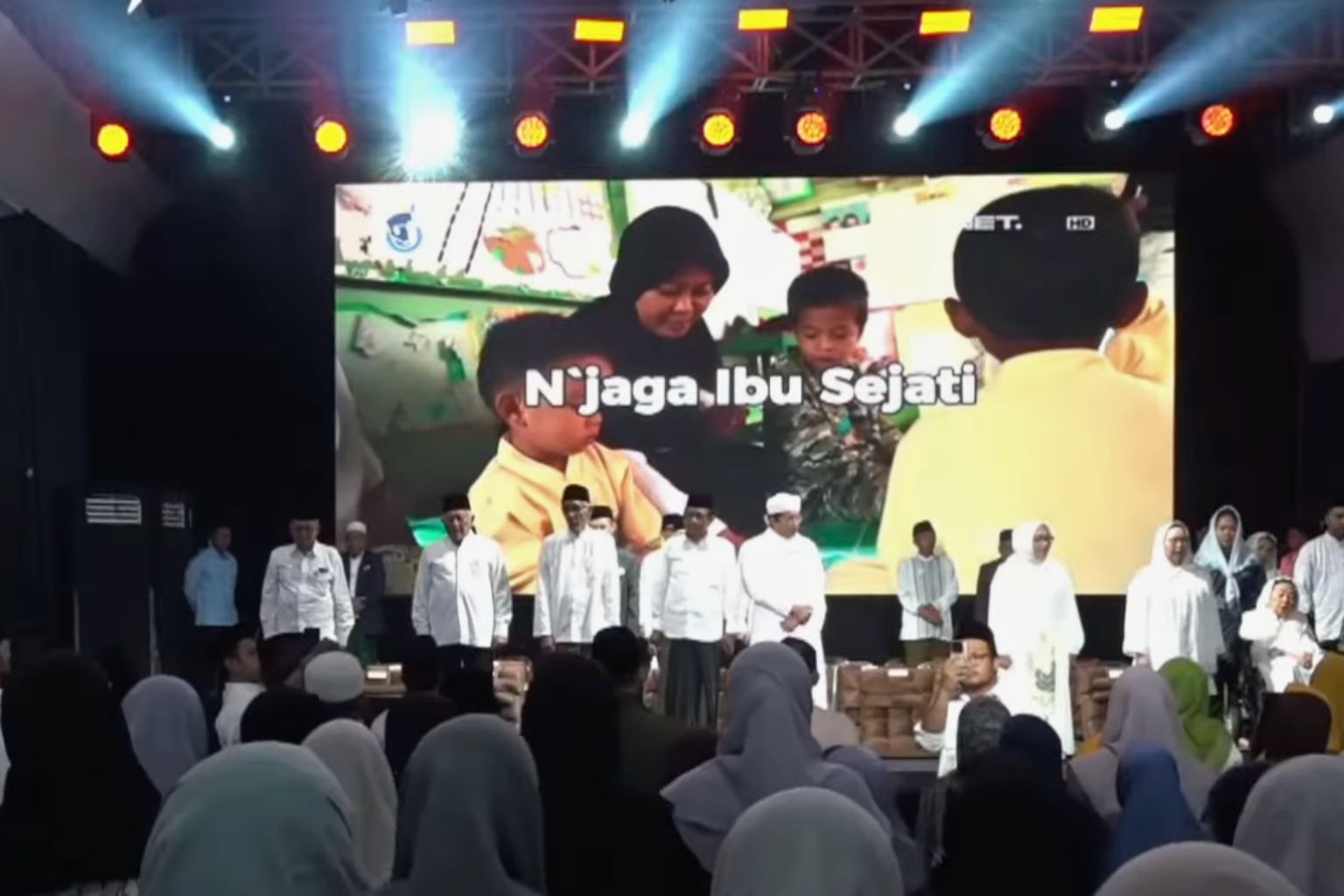 Haul Gus Dur - Nyanyikan Lagu Indonesia Raya Tiga Stanza