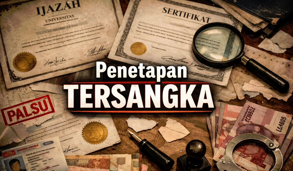 Penetapan Tersangka Ijazah Palsu