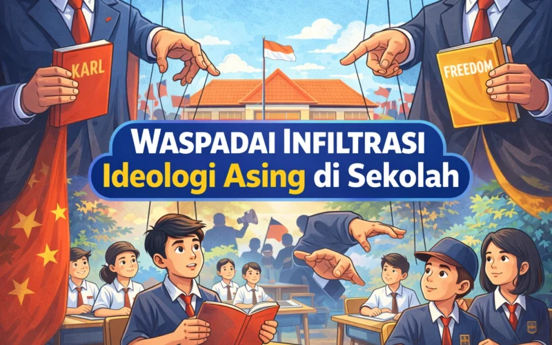 Ideologi Asing Bekerja Sunyi di Ruang Kelas Indonesia