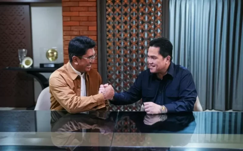 Erick Tohir dan Rektor UI