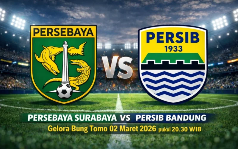 Persebaya VS Persib Panaskan Pekan Krusial