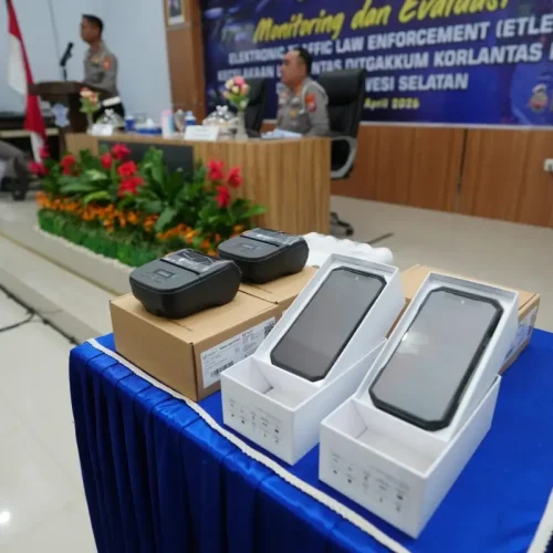 Korlantas Polri Perkenalkan ETLE Handheld Baru dengan Fitur Cetak Instan