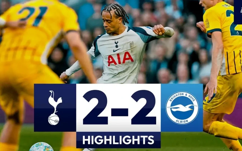 Tottenham Gagal Menang Lagi, Brighton Samakan Skor di Injury Time