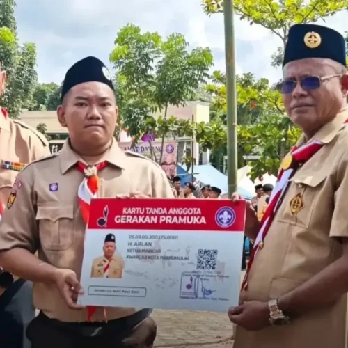 Wako Prabumulih Buka Jamcab III, 480 Peserta Ikuti Jambore Pramuka