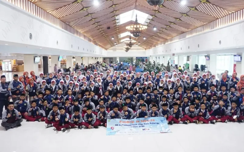 field trip SD Sewa pesawat