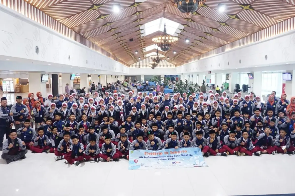 field trip SD Sewa pesawat