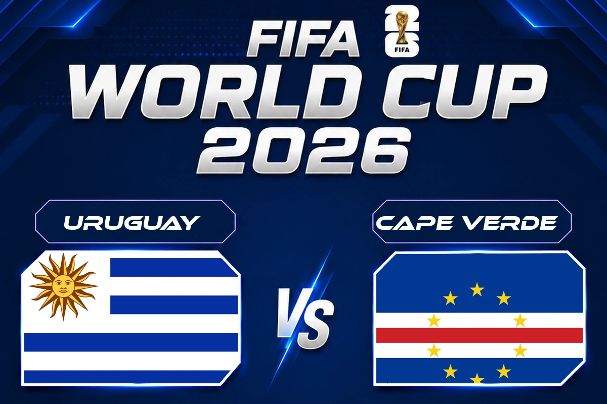 Jadwal Uruguay vs Cape Verde