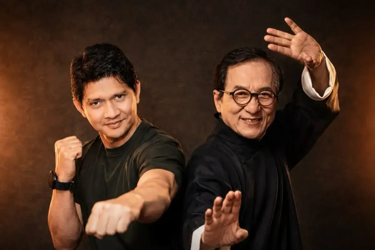 Iko Uwais juri Jackie Chan