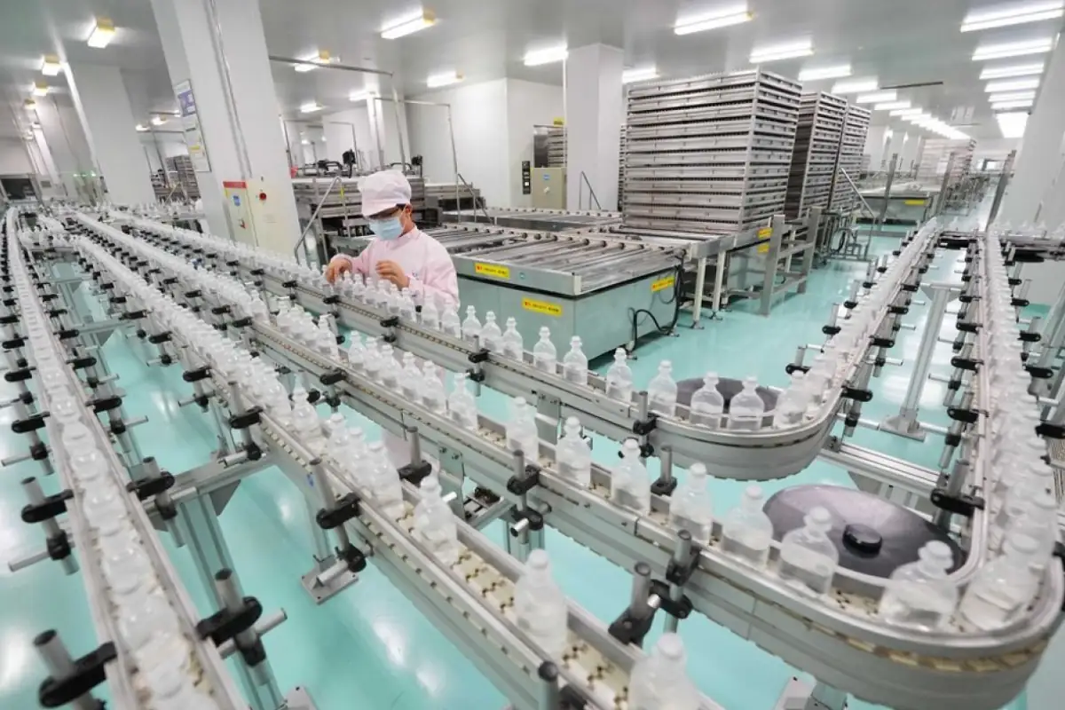 emisi industri farmasi, sinar jiwa