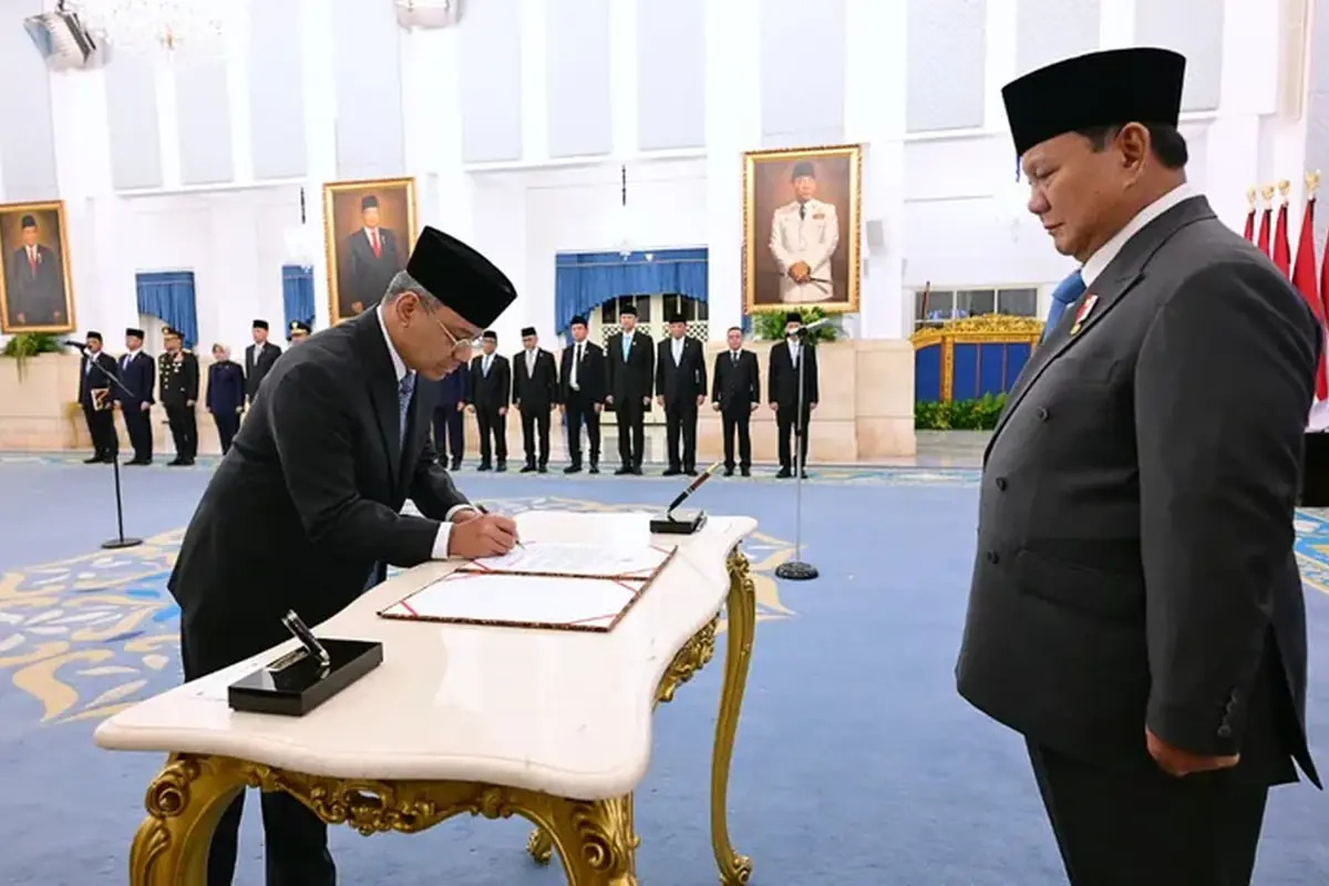 Reshuffle Kabinet Merah Putih